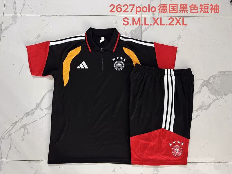 2026 Germany Polo Short Sleeve Tracksuit Polo · 3