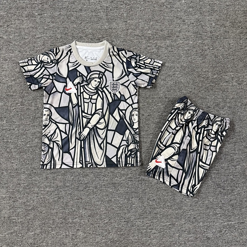 2026 England Special Kids Jersey+shorts Kit 16#-28# · 3