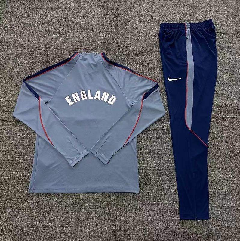 2026 England Kids Long Sleeve Tracksuit 10#-18# · 3