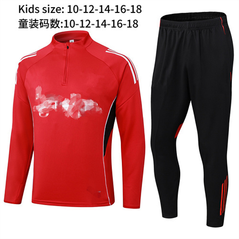 Manchester United Kids Long Sleeve Tracksuit 10#-18# · 3