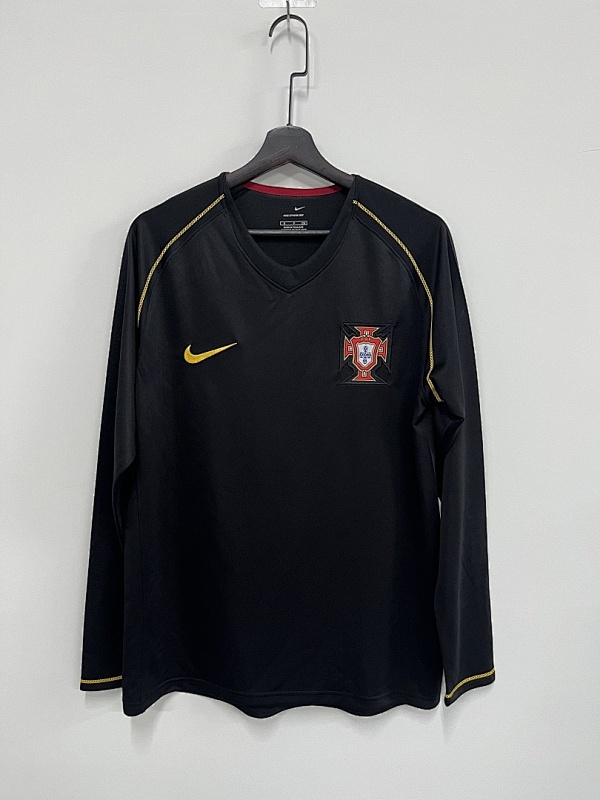 2006 Portugal Away Retro Long Sleeve Jersey · 3