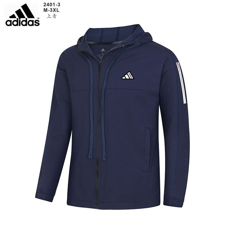 Adidas Long Zipper Hoodie Jacket 10
