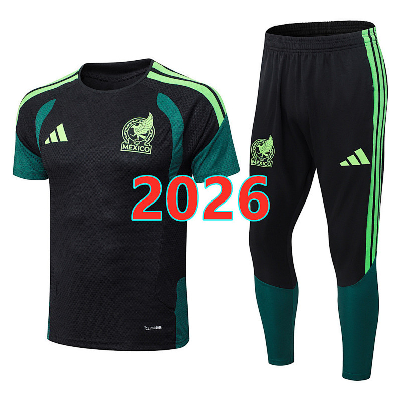 2026 Mexico Player Short Sleeve+pants Kit