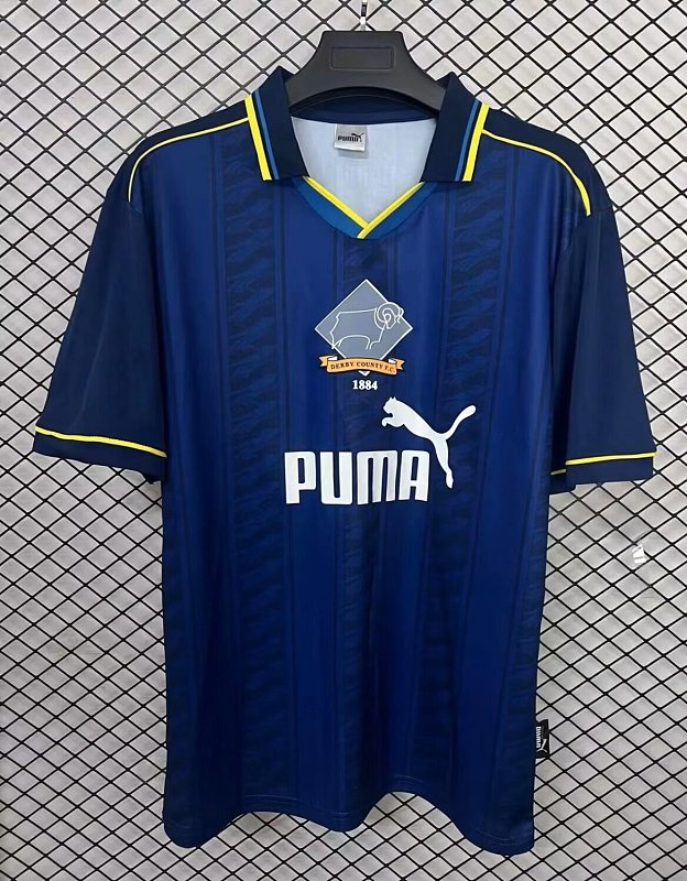 1995-96 Derby County Away Retro Fans Version Jersey · 6