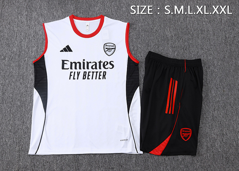 Arsenal Short Sleeve Vest Tracksuit · 6