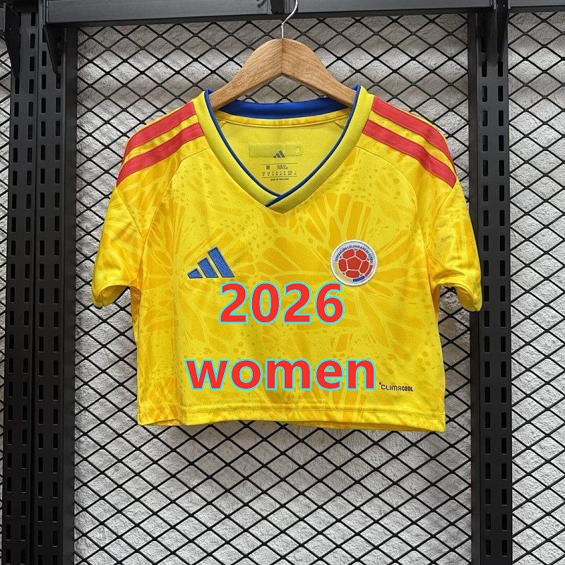 2026 Colombia Home Women Short 32 Team Jersey 32 · 5