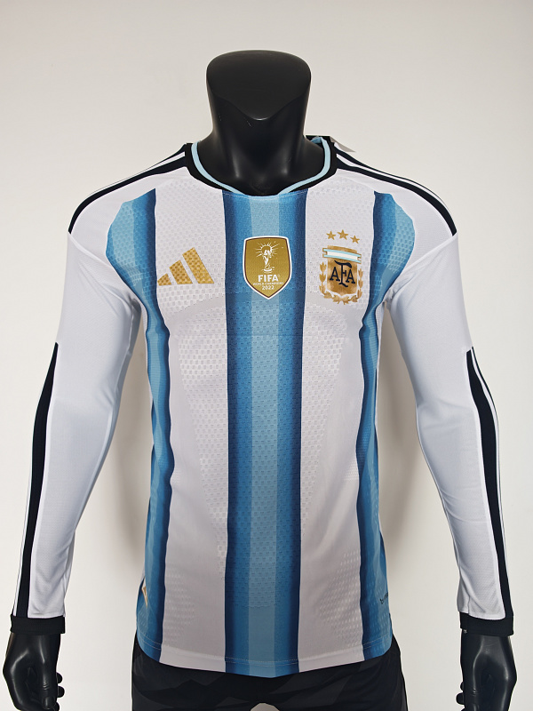2026 Argentina Home Player Long 8 Teams Jersey 8 · 4