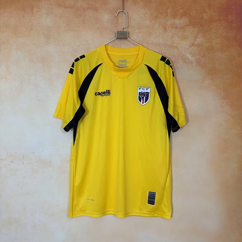 2026 Cape Verde Goalkeeper Fans 32 Teams Jersey 32 3