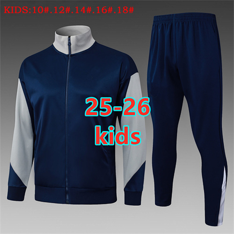 Tottenham Kids Long Zipper Jacket Kit #10-#18 3