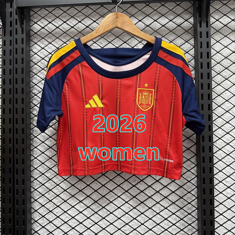2026 Spain Home Women Short 32 Teams 32 · 3