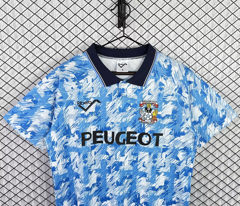1992-94 Coventry City Home Retro Fans Version Jersey · 4