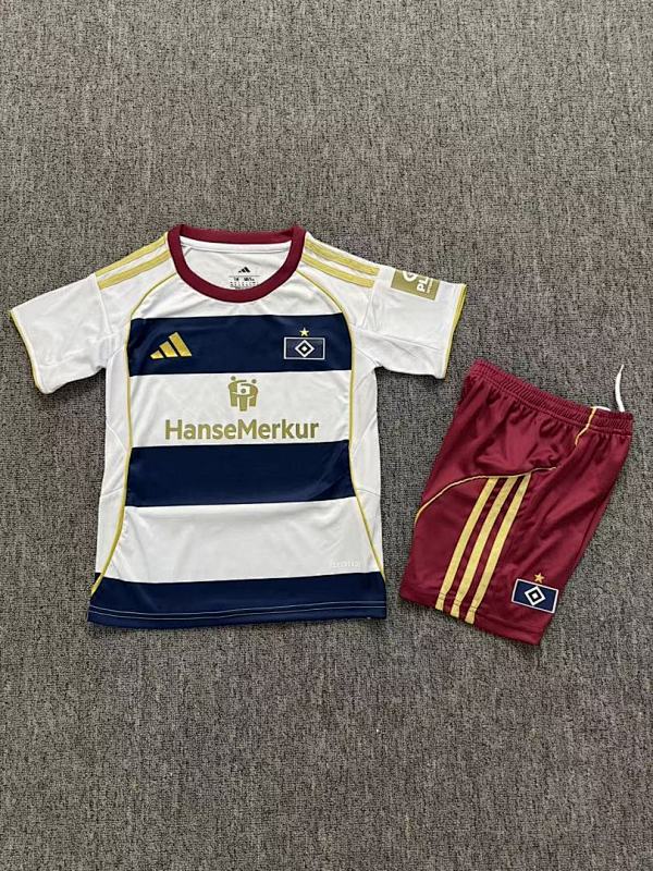 1887 Hamburger Sv Retro Kids Jersey+shorts Kit 16#-28# 7 · 2