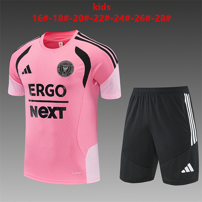 Inter Miami Kids Short Sleeve Tracksuit 16#-28# · 4
