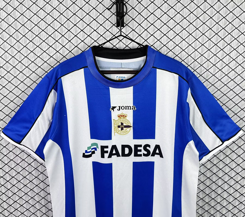 2002-03 Deportivo Home Retro Fans Version Jersey 4