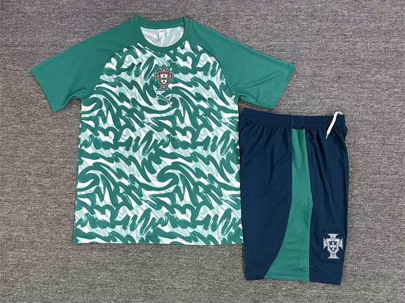 2026 Portugal Kids Short Sleeve Tracksuit 16#-28# 3