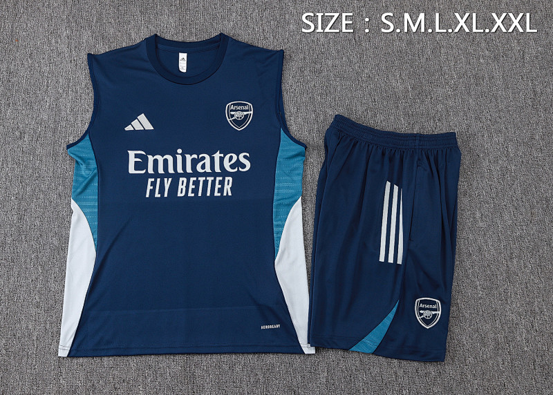 Arsenal Short Sleeve Vest Tracksuit · 4
