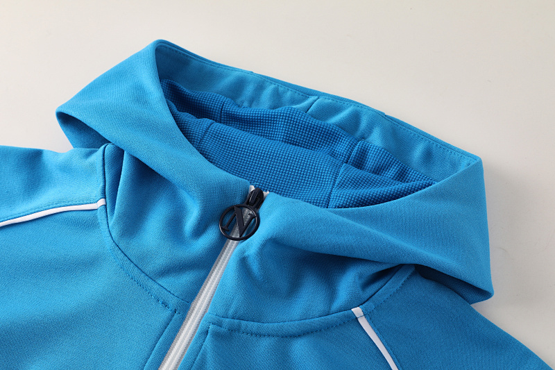 Napoli Long Zipper Hoodie Jacket · 2