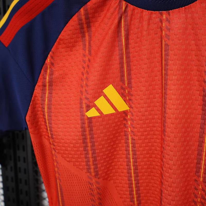 2026 Spain Home Women Player 4 Teams Jersey 4 · 2