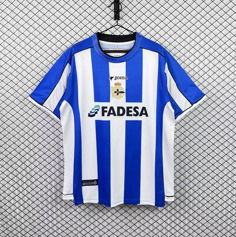 2002-03 Deportivo Home Retro Fans Version Jersey 5