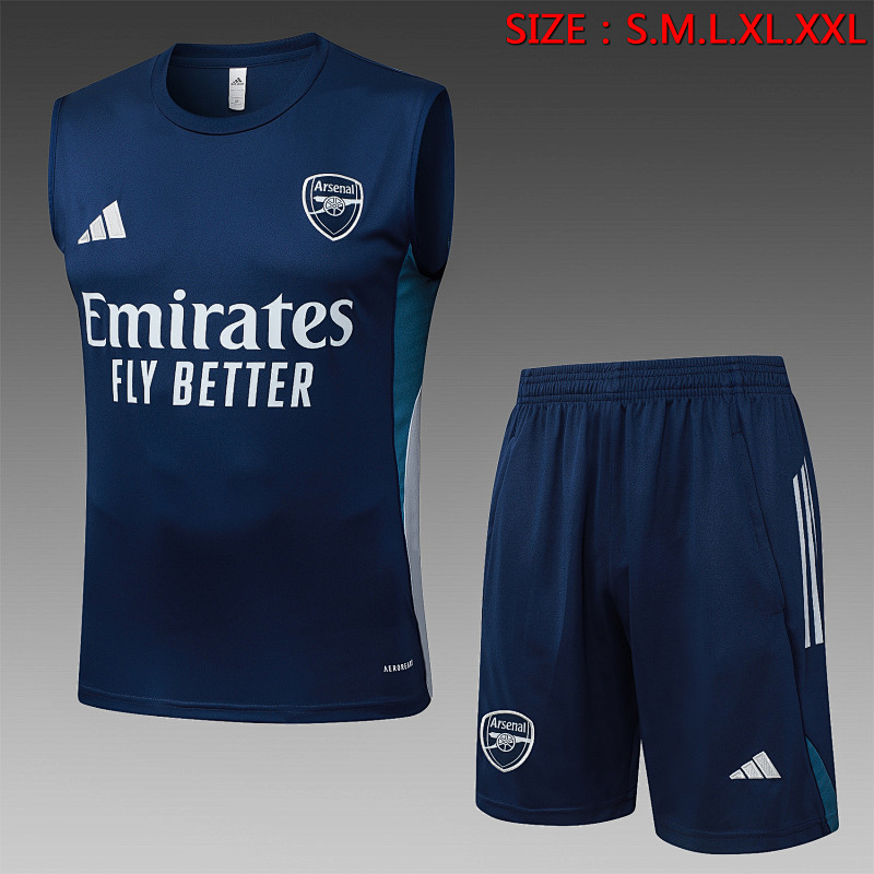 Arsenal Short Sleeve Vest Tracksuit · 3