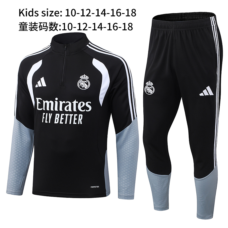 Real Madrid Kids Long Sleeve Tracksuit 10#-18# · 4
