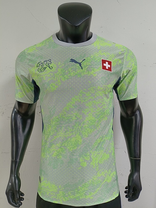 2026 Switzerland Away Player 16 Teams Jersey 16 7