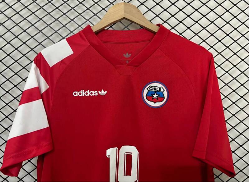 1994 Chile Home Retro Fans Version Jersey 10 · 4