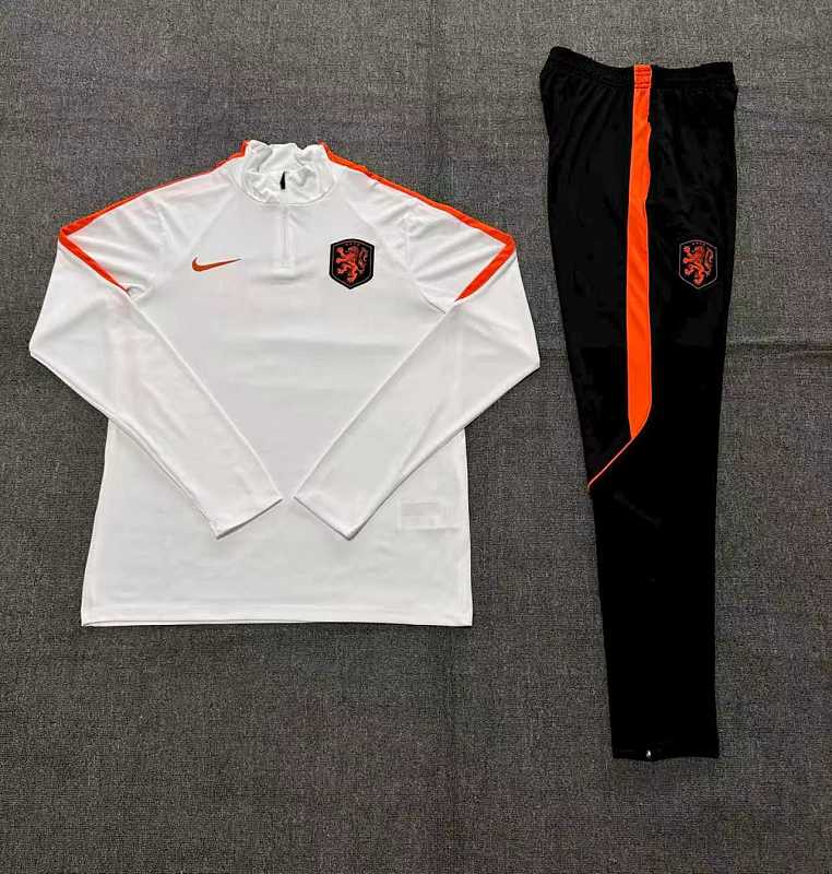 2026 Netherlands Kids Long Sleeve Tracksuit #10-#18 · 4