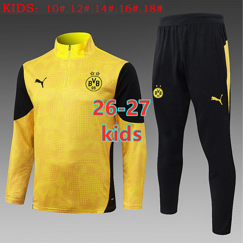 Dortmund Kids Long Sleeve Tracksuit #10-#18