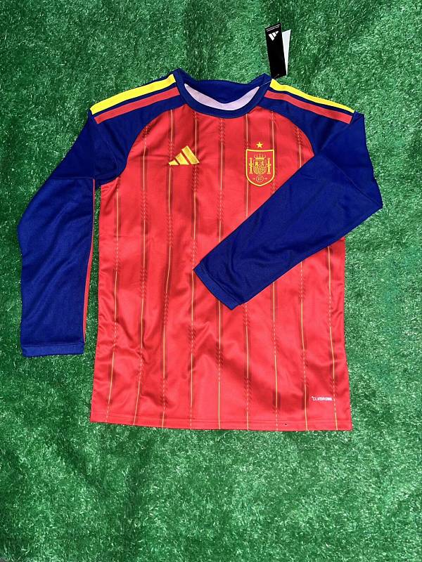 2026 Spain Home Fans Long 8 Teams Jersey 8 · 6