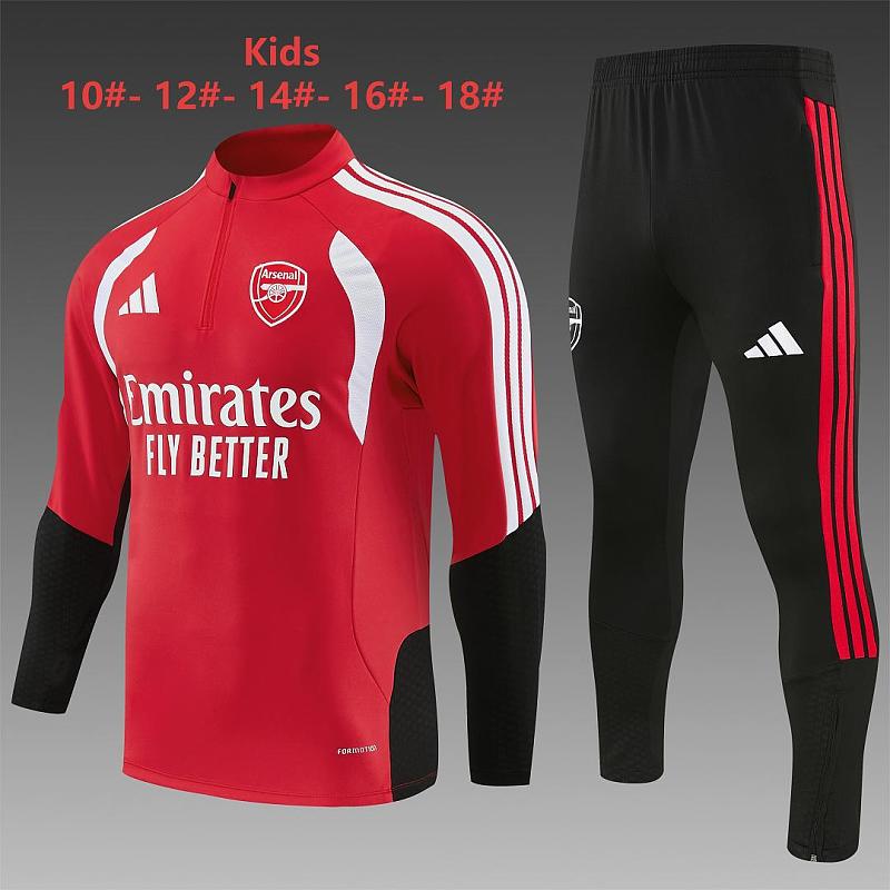 Arsenal Kids Long Sleeve Tracksuit #10-#18 7