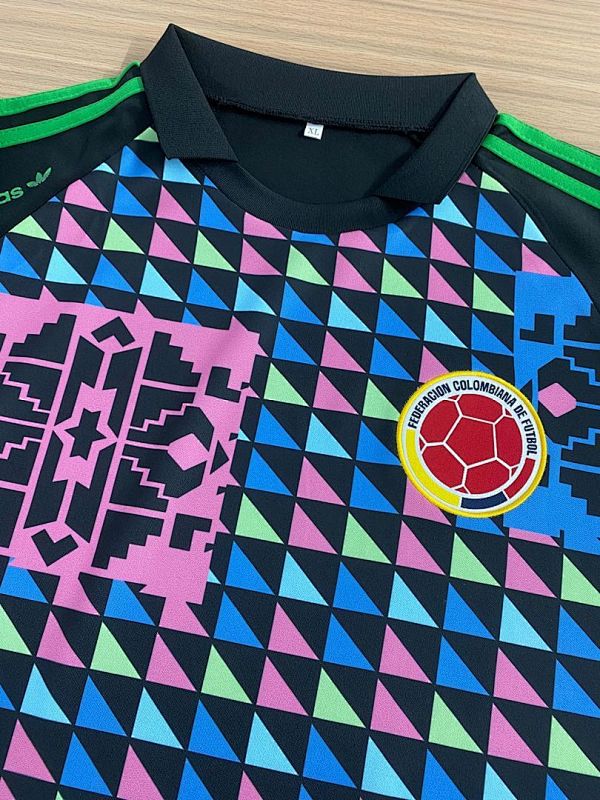 1990 Colombia Goalkeeper Retro Jersey 4