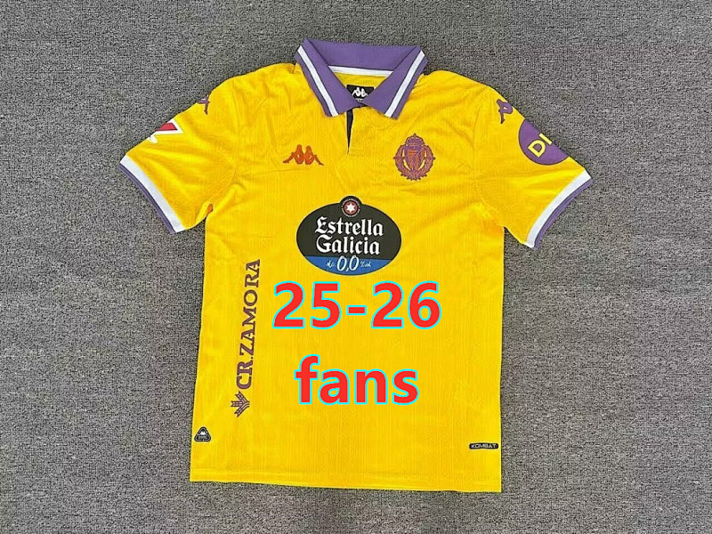 Real Valladolid Third Fans Version Jersey