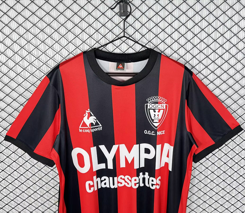 1977-78 Ogc Nice Home Retro Fans Version Jersey · 4