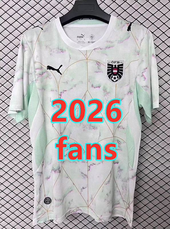 2026 Austria Away Fans 32 Team Jersey 32 · 3