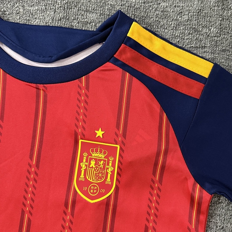 2026 Spain Home Kids 32 Teams Kit 16#-28# 32 · 5