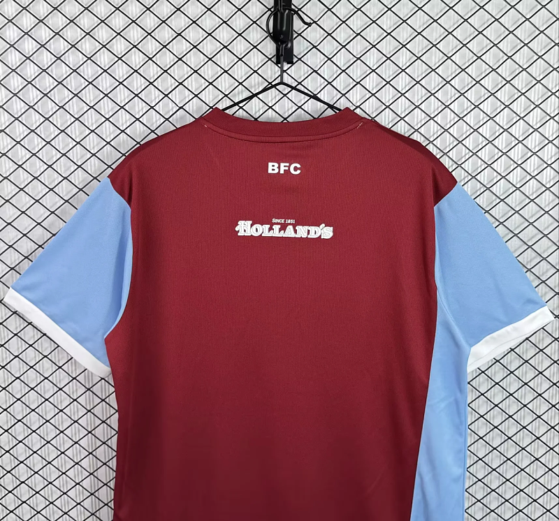 2008-09 Burnley Home Retro Fans Version Jersey · 2