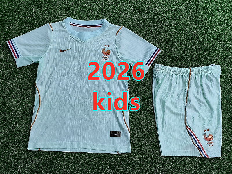 2026 France Away Kids Player 8 Teams Kit 16#-28# 8 · 3