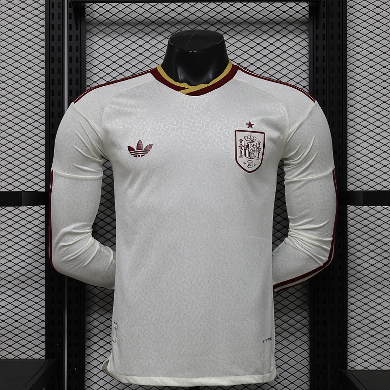 2026 Spain Away Player Long Jersey · 4