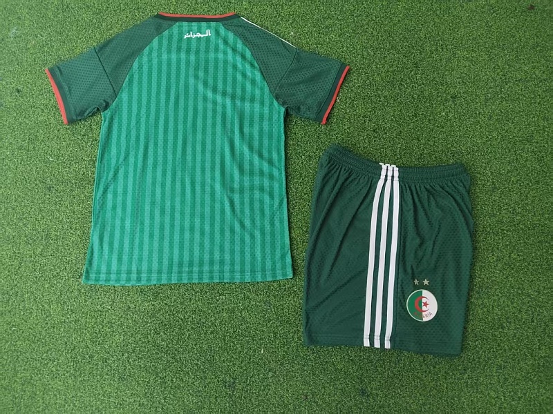 2026 Algeria Away Kids Player Version Jersey+shorts Kit 16#-28# · 5