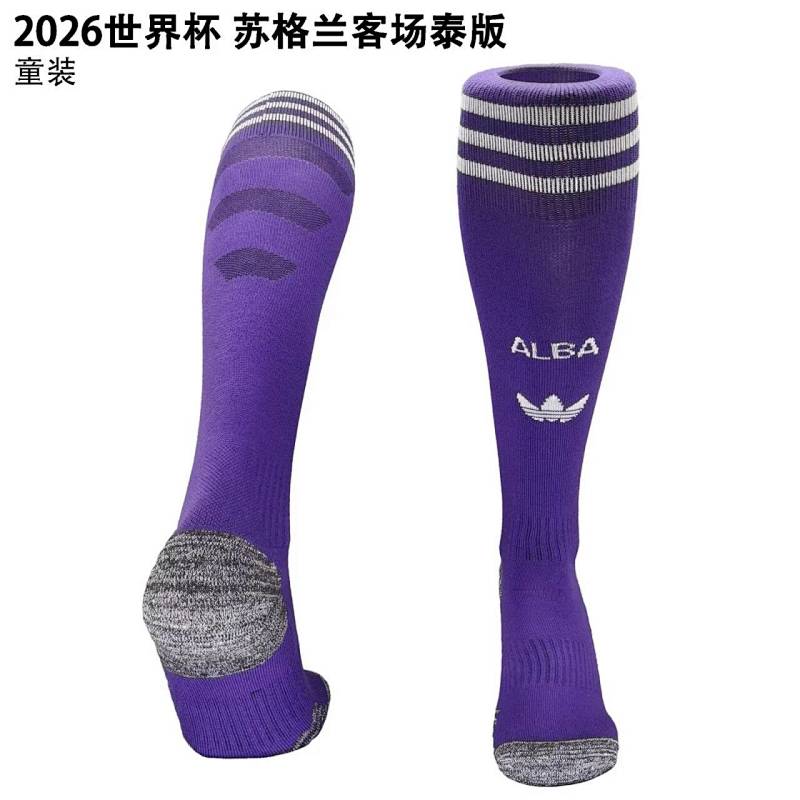 2026 Scotland Away Adult/kids Socks /