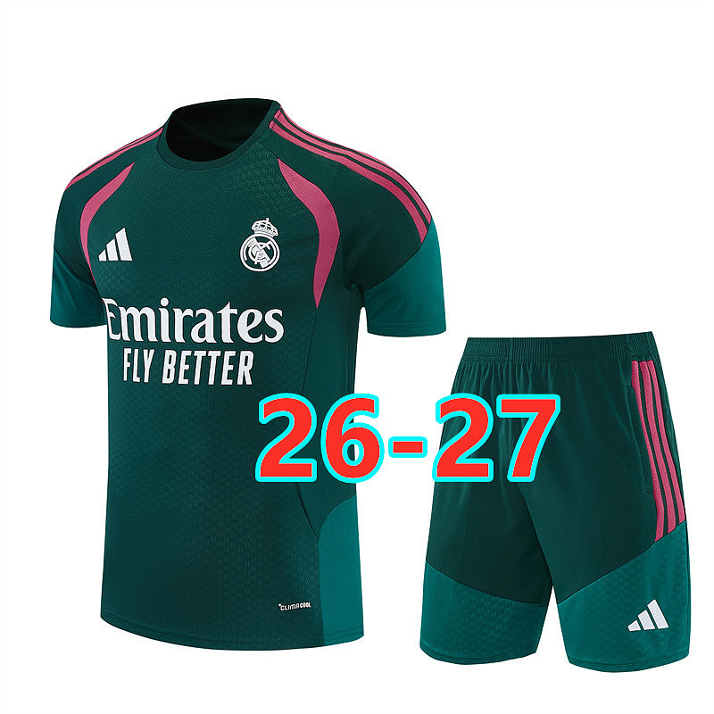 Real Madrid Short Sleeve Tracksuit