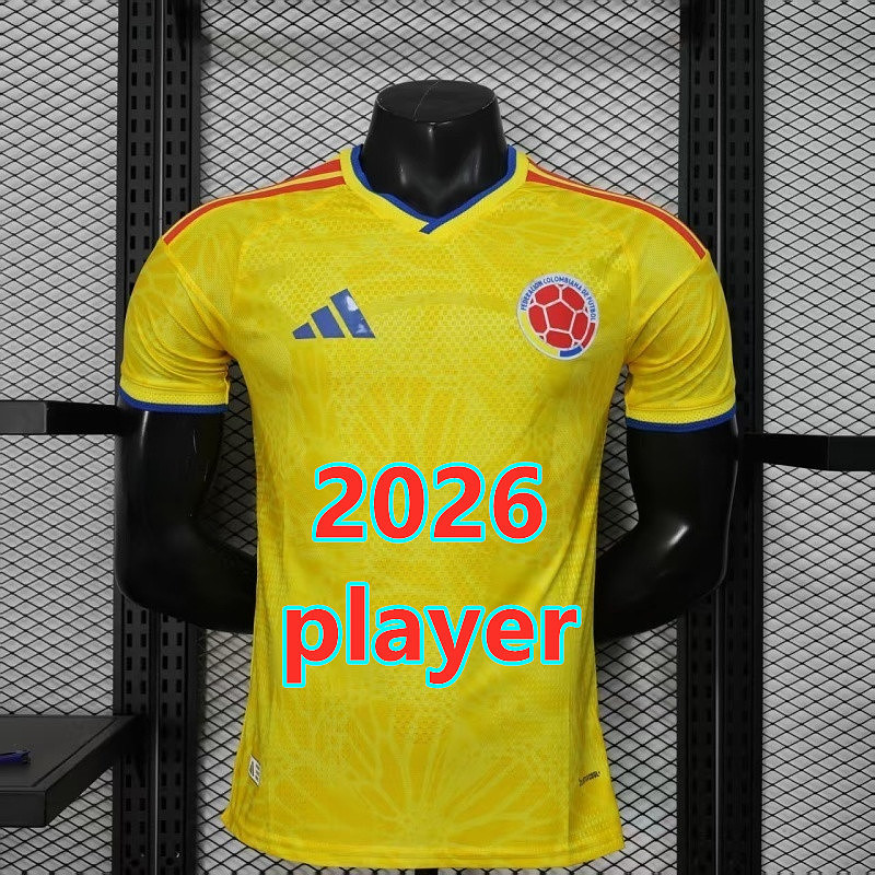 2026 Colombia Home Player 32 Team Jersey 32 · 2