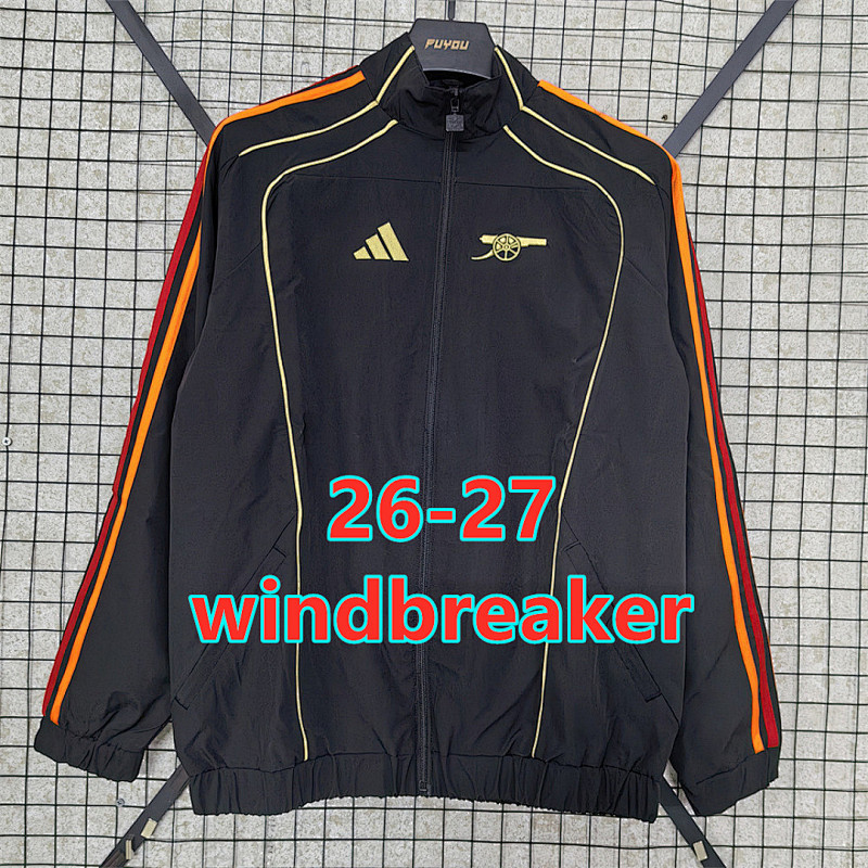 Arsenal Embroidery Windbreaker