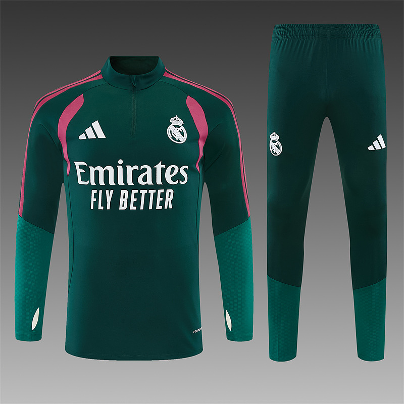 Real Madrid Long Sleeve Tracksuit 3
