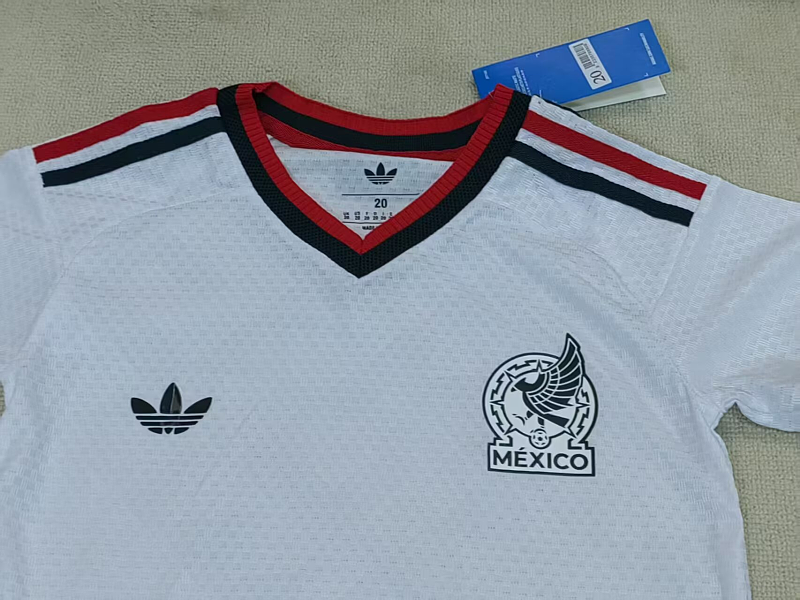 2026 Mexico Away Player Kids Jersey+shorts Kit 16#-28# · 4