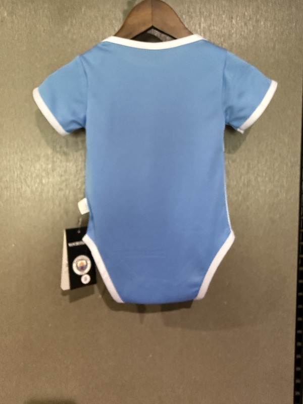Manchester City Home Infant Jersey 9#-12# Bb · 4