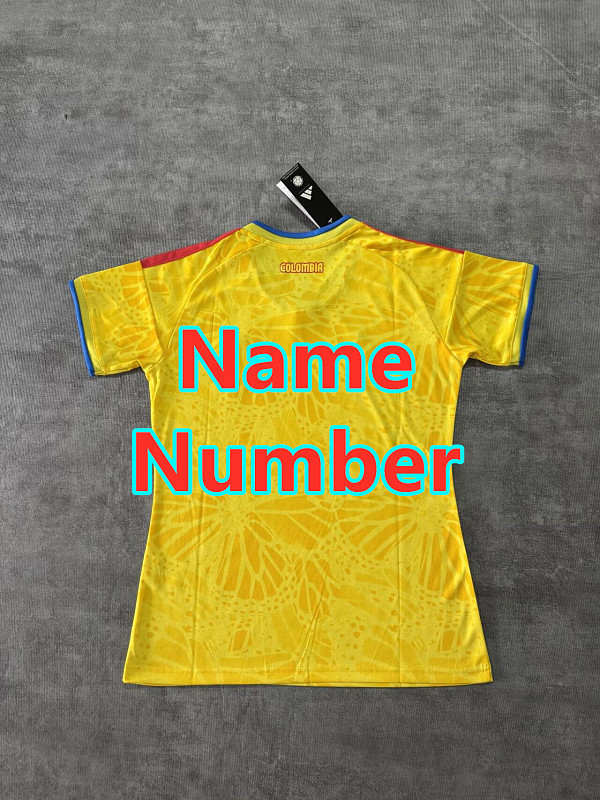 2026 Colombia Home Women 32 Team Jersey 32 · 4