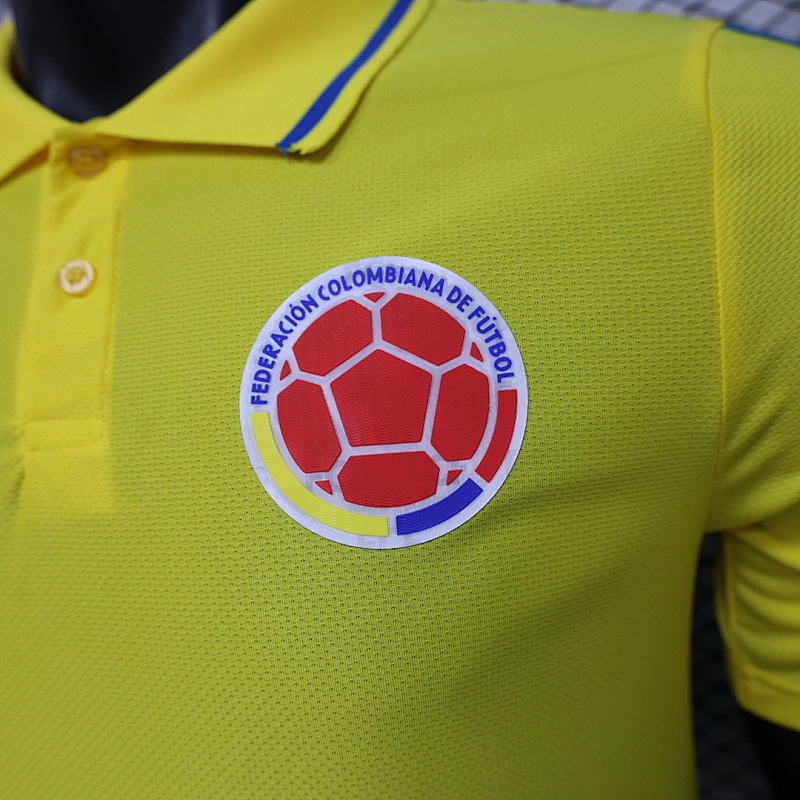 2026 Colombia Retro Player Version Jersey Polo · 5