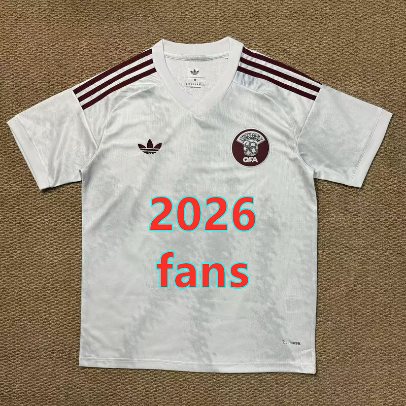 2026 Qatar Away Fans Version Jersey · 2